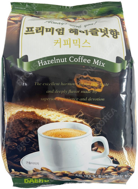 대호 헤이즐넛 커피믹스 자판기용 믹스 마일드, 1개, 900g, 1개, 1개입