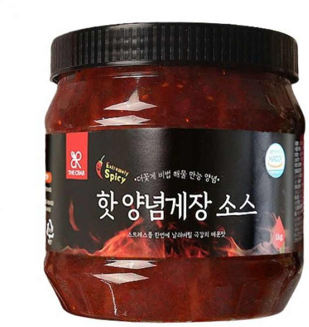 더꽃게 DIY 매운 핫 양념게장 소스 1kg