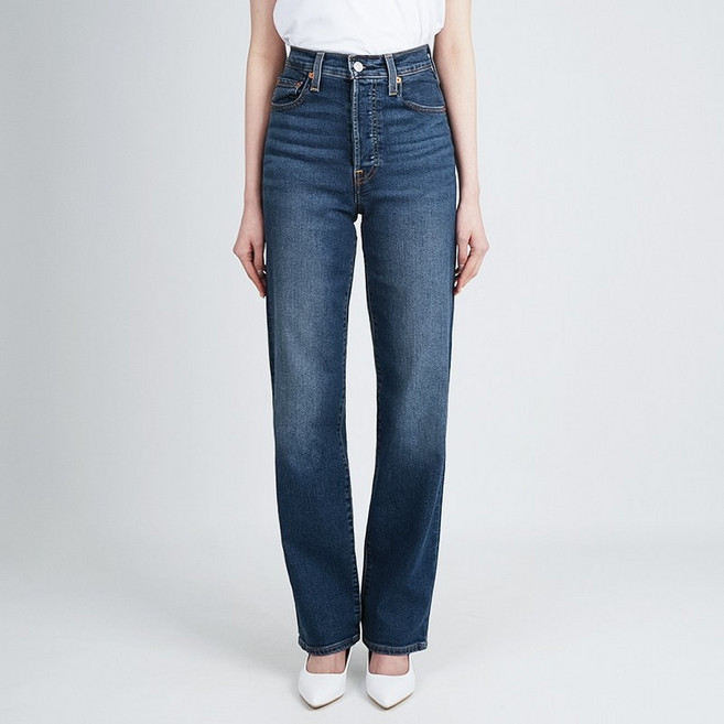 리바이스 여성 청바지 립케이지 하이라이즈 풀 렝스 790780016