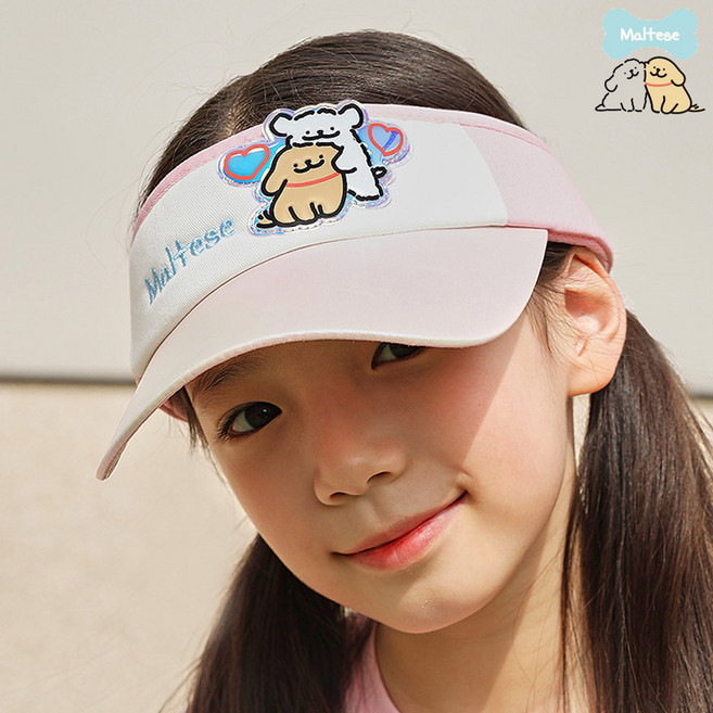 모자 홀로그램썬캡 54 여아 햇빛차단 어린이 야외활동 간편휴대 아동용 모자