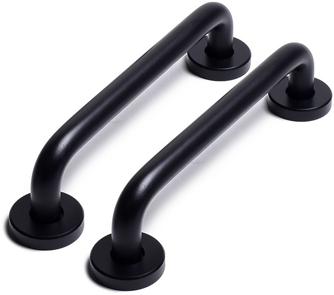 14파이 디제이폰 블랙 P160 2개 베란다 미닫이 샷시 슬라이딩 중문 건축손잡이