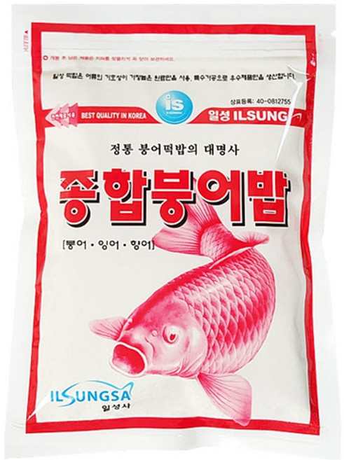 일성 찰떡밥 종합붕어밥 찐깨묵 민물 떡밥, 1개