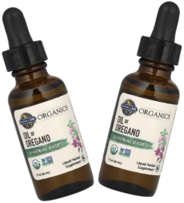 가든오브라이프 오가닉 오레가노 오일 리퀴드 30ml 2개 무알콜 드롭스 OreganoOil - 쿠팡