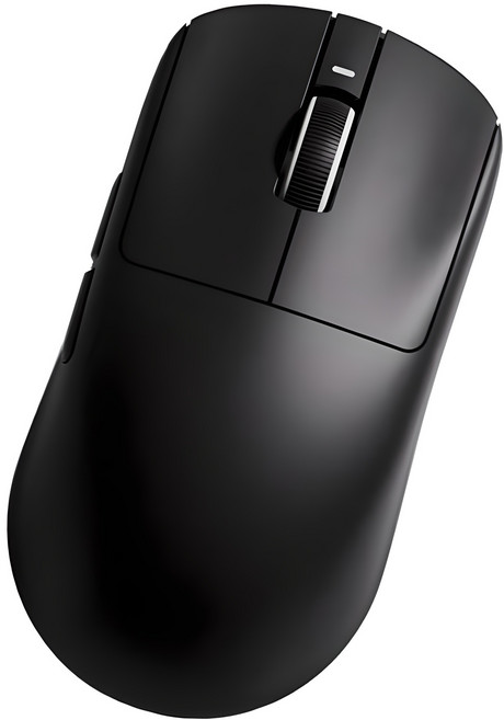 VXE 드래곤플라이 R1 프로 인체공학 무선 마우스, 블랙