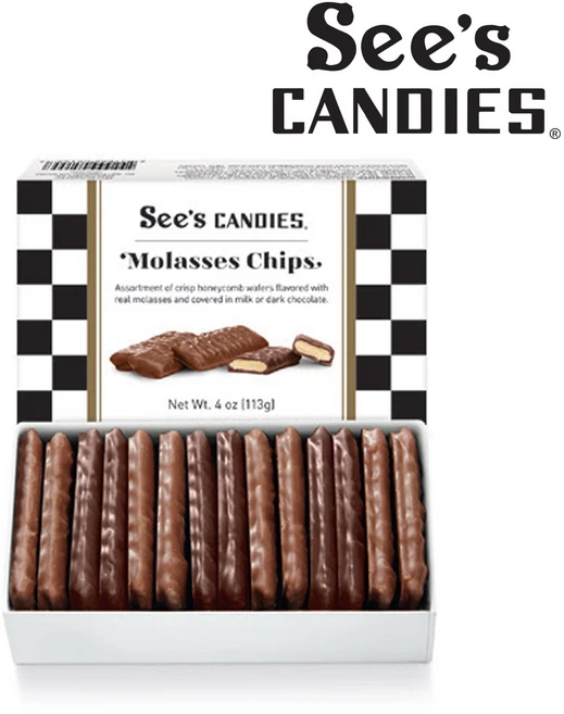 씨즈캔디 몰라세스 칩 4oz, 1개, 113g - 쿠팡