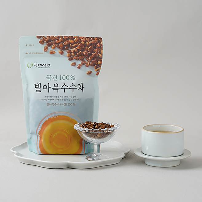 두레생협 발아 옥수수차 300gX3개 국산 유기농 옥수수 침출차, 3개, 300g, 1개입