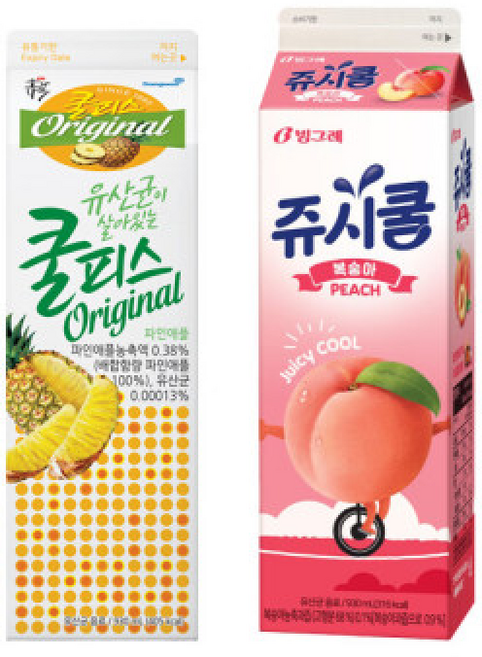 쿨피스+쥬시쿨 음료모음/쿨피스파인애플+쥬시쿨복숭아/냉장무배, 1개, 930ml