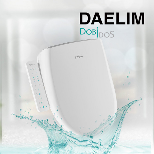 (대림비데 기획전 행사) 신제품 프리미엄 대림 완전직수 방수 비데 물통NO 더블케어 자동노즐세척 필터없는방수비데 DLB-370 (설치비 별도), DLB-330, 고객직접설치
