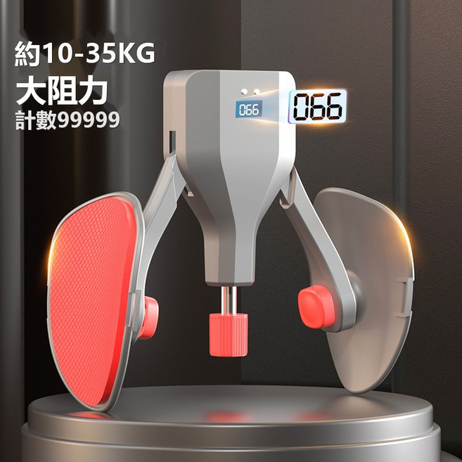 HYLSS 瑜伽健身訓練用品 家用, 1個, 灰色計數款 10 35kg阻力調節:如圖所示7903