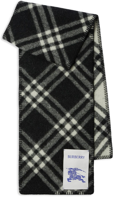 버버리 빈티지 체크 울 스카프