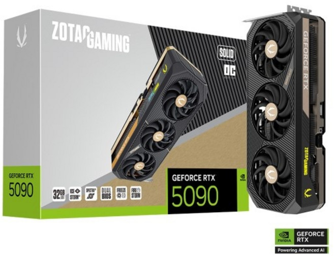 [ZOTAC] GAMING 지포스 RTX 5090 SOLID OC D7 32GB