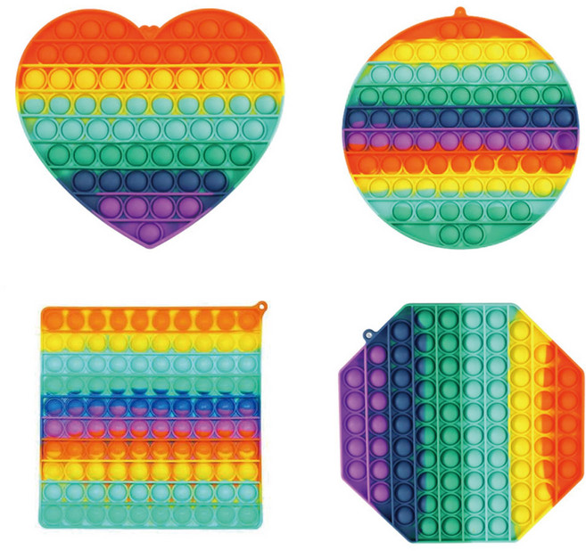 안전인증 빅사이즈 / 특대형 푸시팝 버블 푸쉬팝 팝잇 장난감 뽁뽁이 놀이교구 SNS 인싸템 스트레스 해소, 빅사이즈 푸쉬팝 단품, 빅사이즈 팔각형 푸쉬팝, 1개