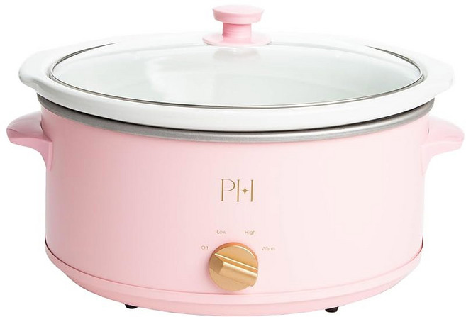 패리스힐튼 수동 슬로우 쿠커 핑크 6쿼트, Pink