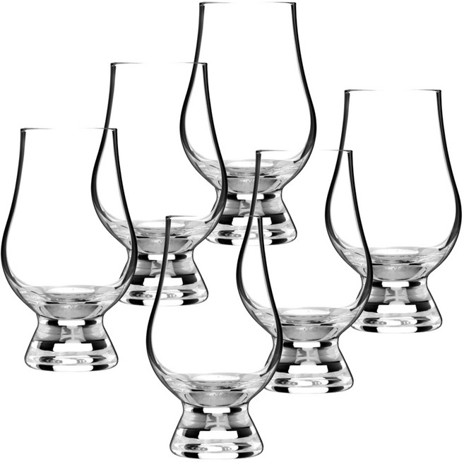 바스코토 위스키잔 노징글라스 185ML 6개 싱글몰트 양주 꼬냑 시음 테스팅 크리스탈