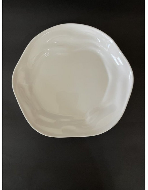 東昇瓷器餐具 大同強化瓷器 岩紋盤, 1個, P71092直徑22cm高3.3cm