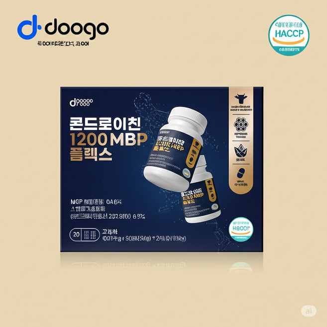 두고푸드 소연골 콘드로이친 MBP 플렉스 600mg, 1박스, 180정