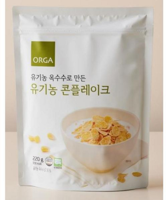 올가홀푸드 유기농 콘플레이크 시리얼, 220g, 1개