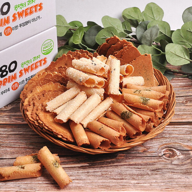 추억의 7080 팝핀전병 900g, 1개