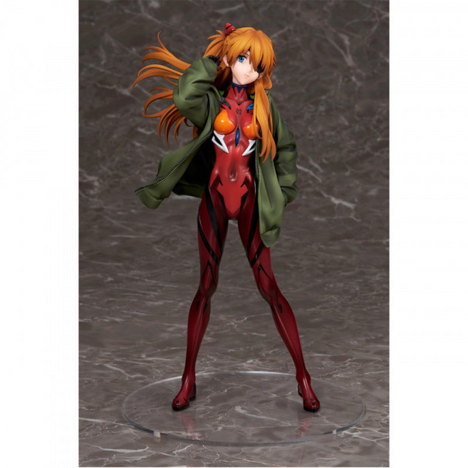 [출시] ALTER 알터 EVA 에반게리온 아스카 랑그레이 재킷 착용 버전 1/7 스태츄 피규어 알터 아스카, 1개