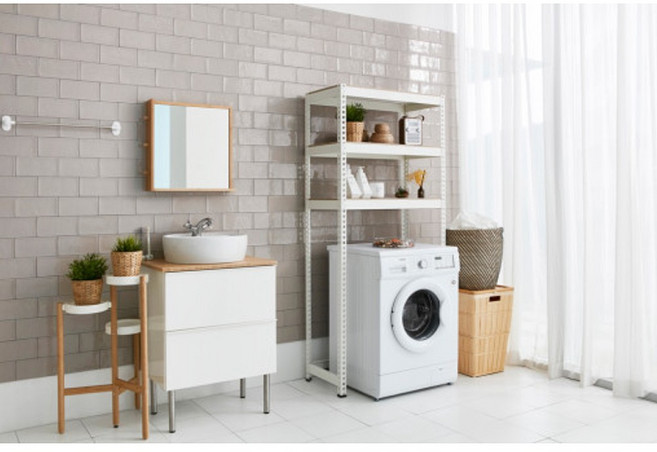 울트라랙 3단 높이90cm 무볼트 조립식 선반 베란다 철제 앵글, 선반 3단, 90cm 블랙, 60cmx30cm (WxD), 1개