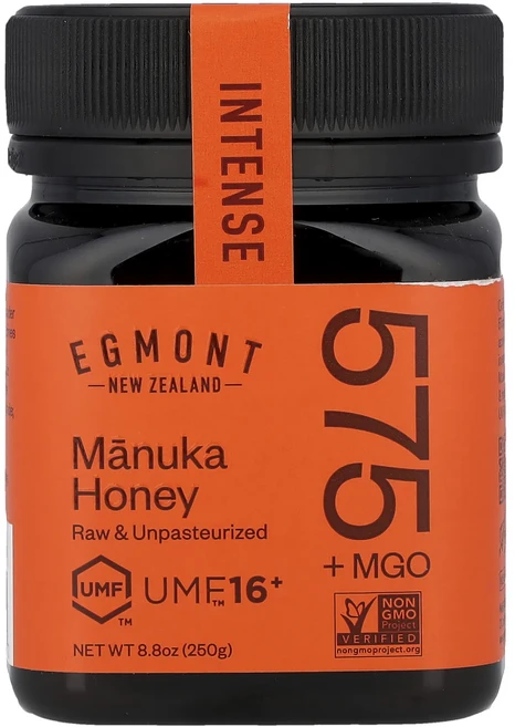 프리미엄상품 Egmont Honey Manuka Honey Raw & Unpasteurized UMF™ 16+ MGO 575+ 8.8 oz (250 g) 끝내주게잘나가는상품, EgmontHoneyManukaHoneyRawUnpas - 쿠팡