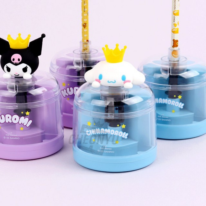 산리오 티아라 자동 연필깎이, 시나모롤, 1개
