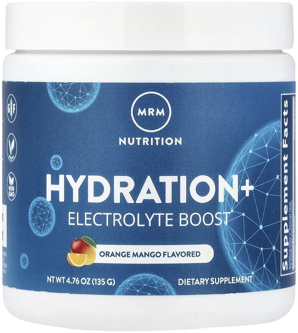 효과가 좋은 MRM Nutrition Hydration + 전해질 강화 오렌지 망고 맛 135g(4.76oz) 최저가격, MRMNutritionHydration전해질강화오렌지망, 135g, 1개 - 쿠팡