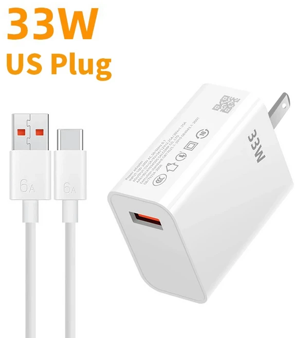 샤오미 터보 충전 고속 충전기 33W EU 미국 휴대폰 카가더 Mi 11 Lite 5G NE 10 Redmi Note 13 12 POCO X5 M4 Pro Pad 6, 01 CHINA, 01, 1개