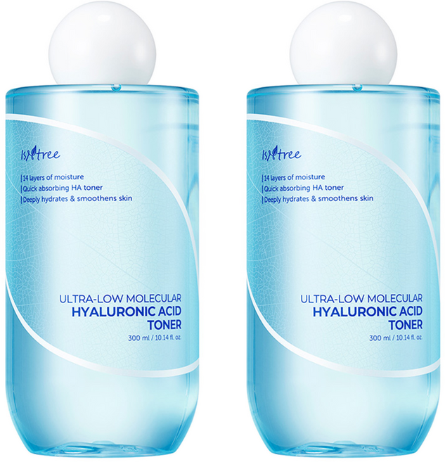 이즈앤트리 초저분자 히아루론산 토너, 300ml, 2개