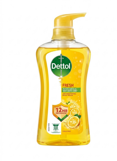Dettol 滴露 清爽淨味防護沐浴露 柚子柑橘, 500g, 1個