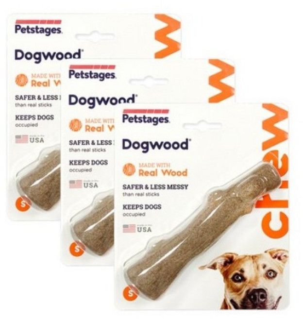 펫스테이지 도그우드 스틱 장난감, 3개
