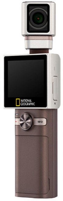 [아이나비] [10% 쿠폰][하드케이스소형+미니삼각대]내셔널지오그래픽 NC200 짐벌캠/액션캠/브이로그카메라, 상세 설명 참조, 단품