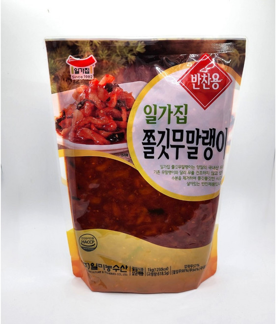 일가집 쫄깃 무말랭이 1kg, 1개