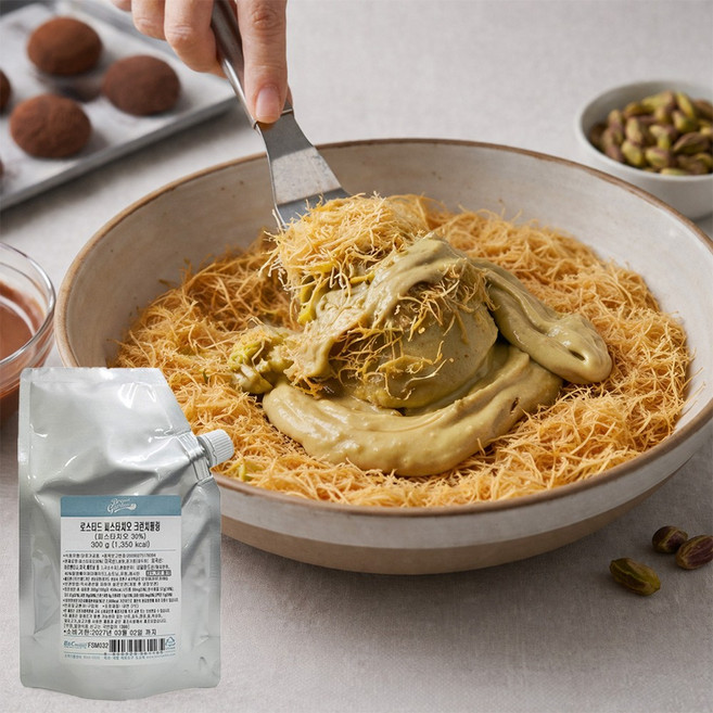 [브레드가든] 로스티드 피스타치오 크런치 필링 스프레드(30%함유), 1개, 300g