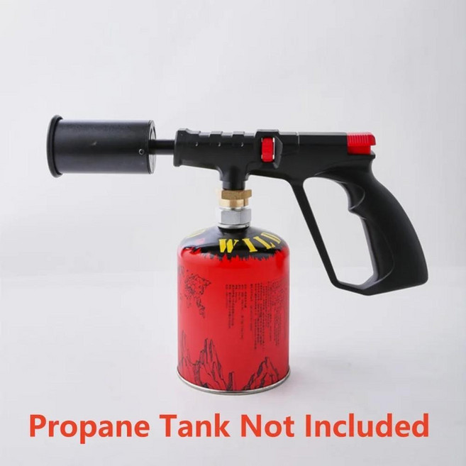 프로판 토치 바베큐 수비드 스테이크 조리용 주방 토치프로판 탱크, 색상: 2. Blackc, 1개