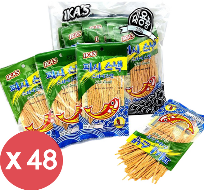 피시스넥 스파이스맛(13g ), 48개, 13g