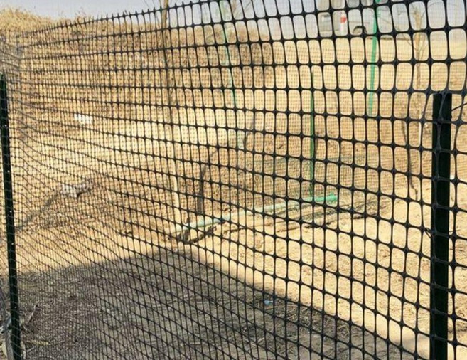 플라스틱 그물망 매쉬 펜스 울타리망 뱀차단망 닭장, 1.5m 3.3cm 50m 2.3 박형, 1개