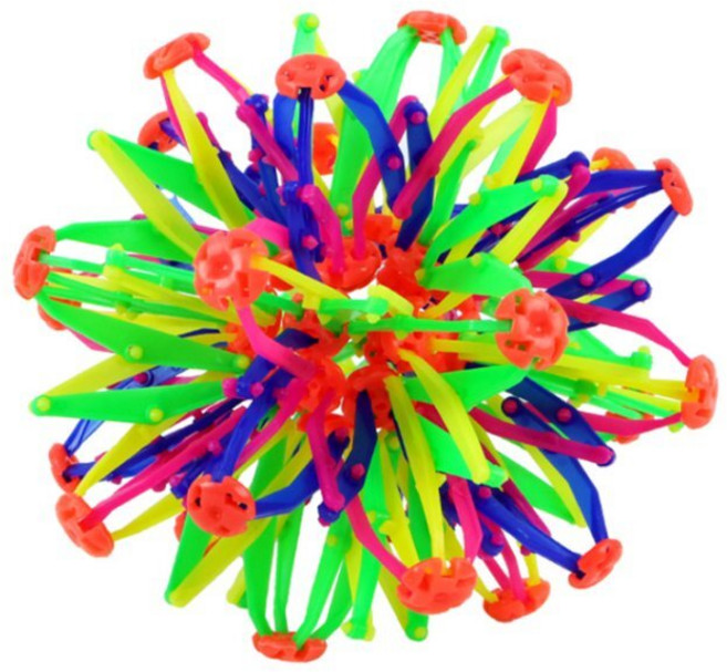 로컬코리아 매직볼 수축팽창공 단색 1개 키즈장난감