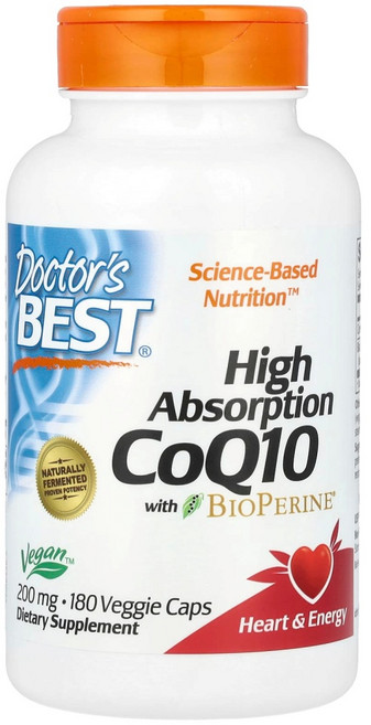닥터스베스트 코큐텐 코엔자임 큐텐 Q10 200mg 180캡슐 COQ10, 180정, 1개