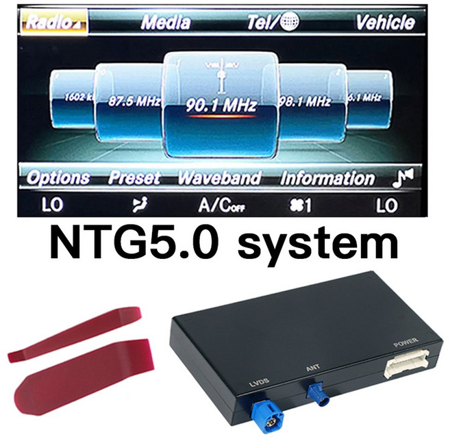 무선 Carplay 모듈 안드 자동 어댑터 NTG5 0 A B C W176 CL GLS W205 GLA GLC GLE CLA 자동차 놀이 2015 2018
