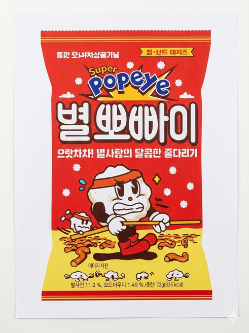 별뽀빠이 72g 24개입, 24개