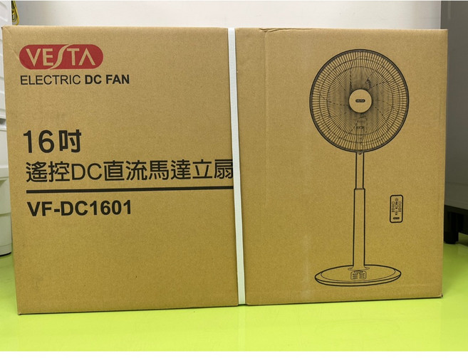 VESTA 維斯塔16吋DC直流馬達電風扇, VF-DC1601