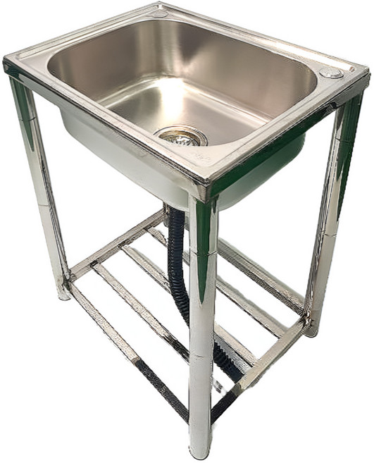 리빙앤홈 간이 싱크대 사무실 개수대 보조 주방 소형 싱크대 스텐 씽크대 베란다 탕비실 업소용