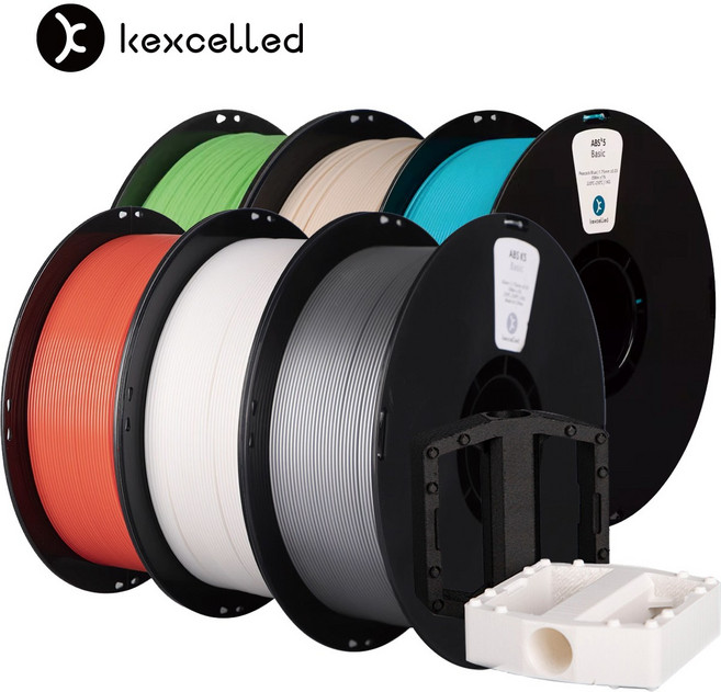 켁셀드 ABS 필라멘트 고속 3D프린터 저수축 FILAMENT 1.75mm 1kg, 초콜릿