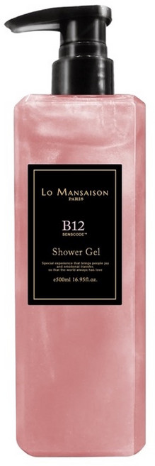 Lo Mansaison 香氛沐浴乳, 1個, 粉色 B12嫩白香氛(淨白肌膚)