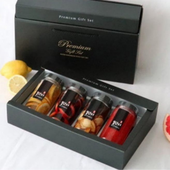 수제 과일청 수제청 어린이집선물 선물용 포장 세트 거래처 직원 가족 새해 설날 추석 선물