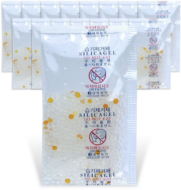 식품용 실리카겔 제습제 [ OPP 비닐 ] 식품용 습기제거제, 200개, 10g