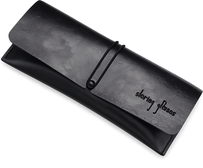 더하임 데일리 슬림 가죽 안경 선글라스 필통케이스