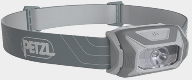[안전발전소] PETZL 페츨 티키나 헤드랜턴 헤드램프 캠핑 등산 낚시, 1개, 그레이
