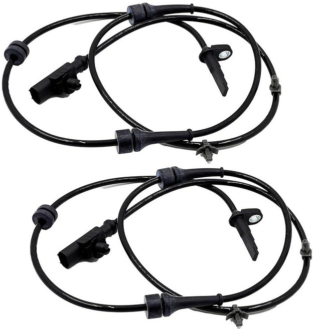 Mteycei 2Pcs Front Left and Right ABS Wheel Speed Sensor Compatible with Nissan 2009-2014 Cube L4, Mteycei 2Pcs Front Left and Ri